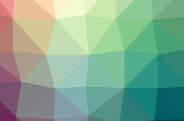 Soyut düşük poli yeşil yatay arka plan resmi