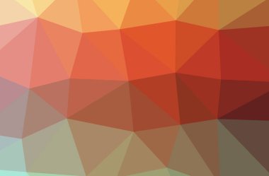 Güzel kırmızı düşük poli arka plan resmi