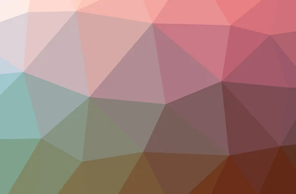 Illustration Red Low Poly Modern Multicolor Background — Stock Photo, Image