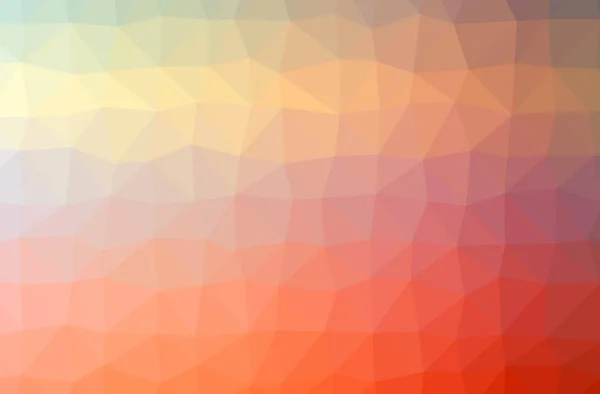Illustratie Van Een Oranje Laag Poly Mooie Veelkleurige Achtergrond — Stockfoto