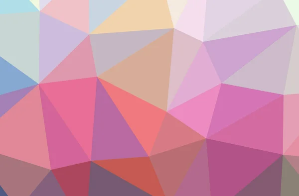 Ilustração Rosa Abstrato Poligonal Elegante Fundo Multicolorido — Fotografia de Stock