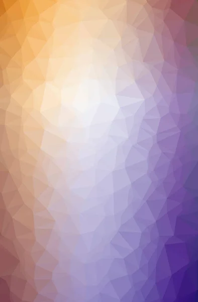 Illustration Beautiful Orange Blue Low Poly Background — Stock Photo, Image