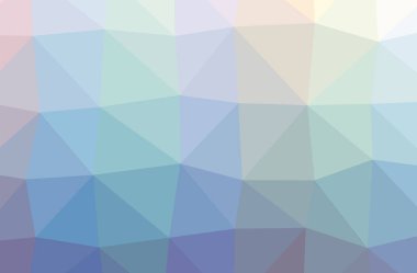 Mavi soyut düşük poli zarif çok renkli arka plan resmi