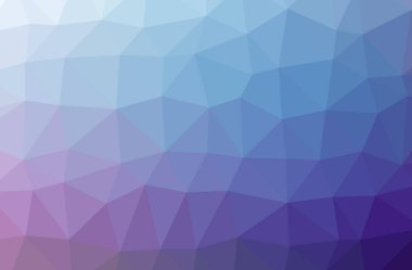 Güzel mavi düşük poli arka plan resmi