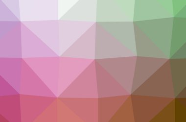 Soyut düşük poli kırmızı yatay arka plan resmi