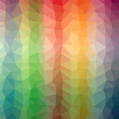 Soyut düşük poli turuncu kare arka plan resmi