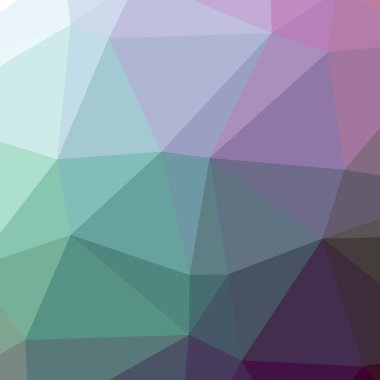 Soyut düşük poli mavi kare arka plan resmi