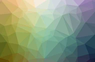 Mavi soyut düşük poli modern çok renkli arka plan resmi