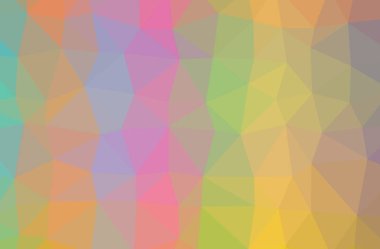 Soyut düşük poli turuncu yatay arka plan resmi