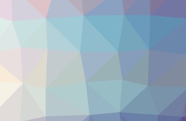 Mavi düşük poli zarif çok renkli arka plan resmi