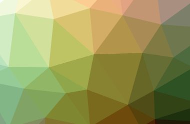 Turuncu soyut düşük poli modern çok renkli arka plan resmi