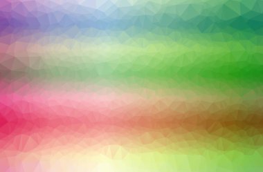 Yeşil poligonal güzel çok renkli arka plan resmi