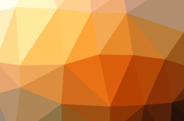 Turuncu düşük poli zarif çok renkli arka plan resmi