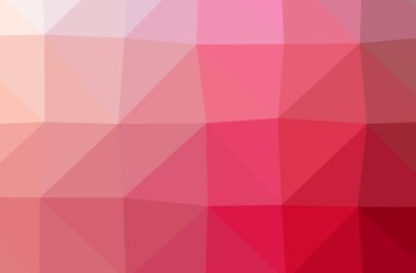 Kırmızı poligon zarif çok renkli arka plan resmi