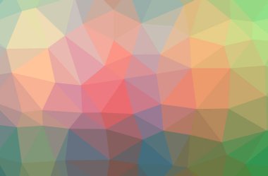 Turuncu soyut Çokgen zarif çok renkli arka plan resmi