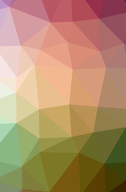 Güzel turuncu düşük poli arka plan resmi