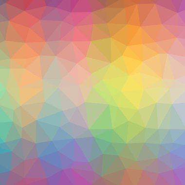 Güzel turuncu düşük poli arka plan resmi