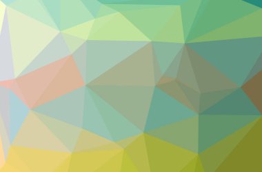 Yeşil soyut Çokgen zarif çok renkli arka plan resmi