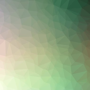 Güzel yeşil düşük poli arka plan resmi