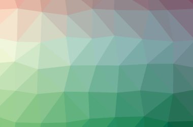 Soyut düşük poli yeşil yatay arka plan resmi