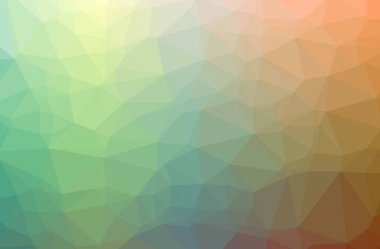 Soyut düşük poli yeşil yatay arka plan resmi