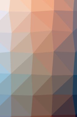 Soyut düşük poli turuncu dikey arka plan resmi