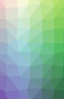 Güzel yeşil düşük poli arka plan resmi