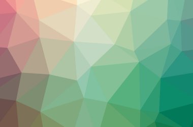 Soyut düşük poli yeşil yatay arka plan resmi