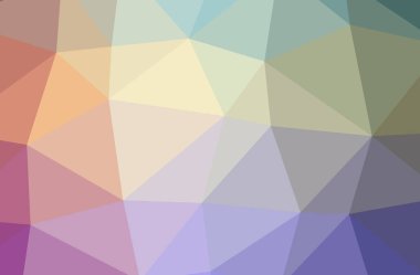 Güzel mavi düşük poli arka plan resmi