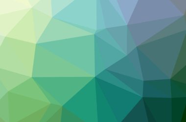 Mavi soyut Çokgen çizimi güzel çok renkli arka plan