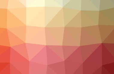 Turuncu düşük poli modern çok renkli arka plan resmi