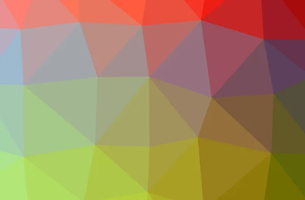Ілюстрація Помаранчевого Абстрактного Низького Полі Красивого Різнокольорового Фону — стокове фото