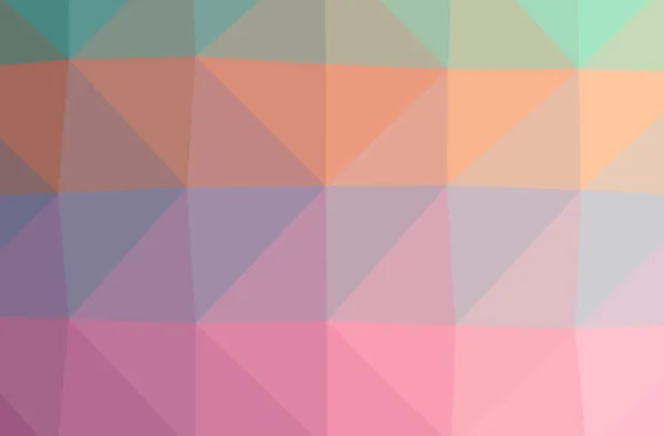Abbildung Des Roten Abstrakten Polygonalen Schönen Mehrfarbigen Hintergrund — Stockfoto