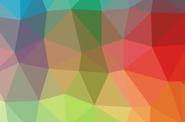 Illustration Orange Polygonal Elegant Multicolor Background — Stock Photo, Image