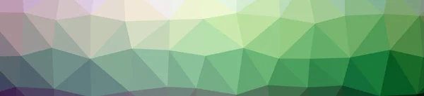 Illustration of beautiful green low poly background