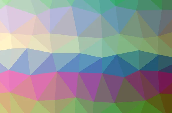 Illustration Blue Low Poly Nice Multicolor Background — Stock Photo, Image