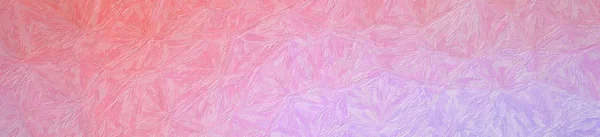 Abstract illustration of pink and light purple Impasto banner background, digitally generated