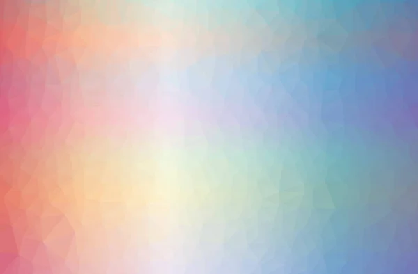 Illustrazione Del Blu Astratto Poligonale Bello Sfondo Multicolore — Foto Stock