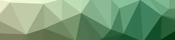 Illustration of beautiful green low poly background