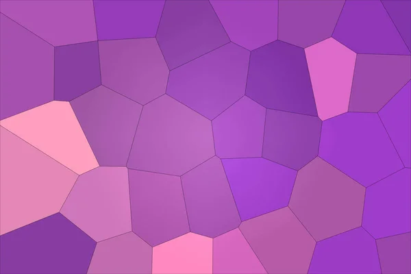 良好的抽象插图紫色和洋红 Gigant 六边形 为您的设计英俊 — 图库照片