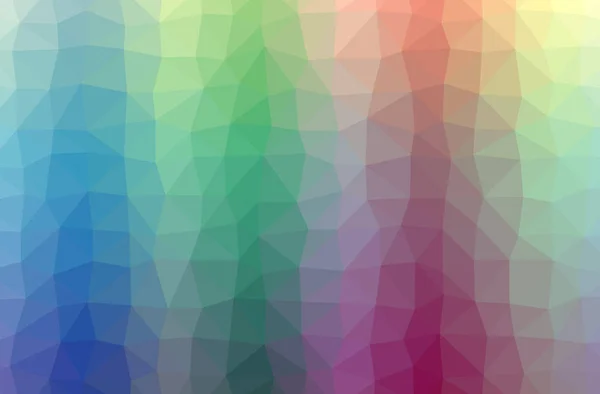 Ilustrace Modré Abstraktní Polygonální Pěkné Barevné Pozadí — Stock fotografie