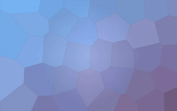 Синий Фиолетовый Пастель Гигантский Шестиугольник — стоковое фото