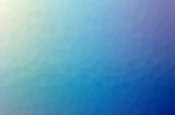 Иллюстрация Голубого Полигона Хороший Многоцветный Фон — стоковое фото