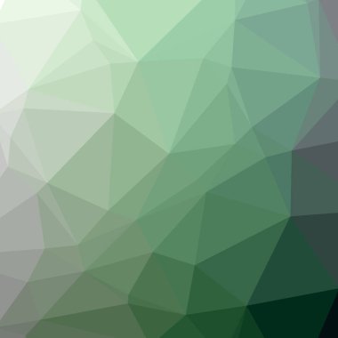 Güzel yeşil düşük poli arka plan resmi