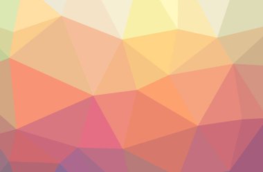 Turuncu poligonal güzel çok renkli arka plan resmi