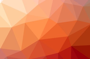 Turuncu düşük poli modern çok renkli arka plan resmi