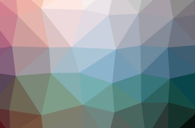 Mavi düşük poli modern çok renkli arka plan resmi