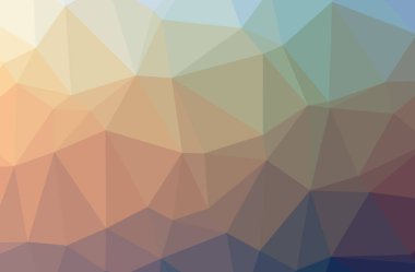 Turuncu düşük poli güzel çok renkli arka plan resmi