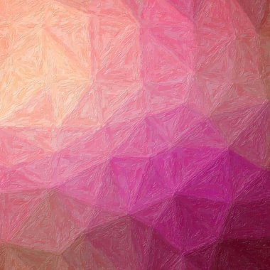 Kare mor ve kırmızı illüstrasyon koyu renk boya arka plan