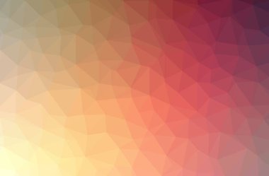 Turuncu düşük poli resmi güzel çok renkli arka plan